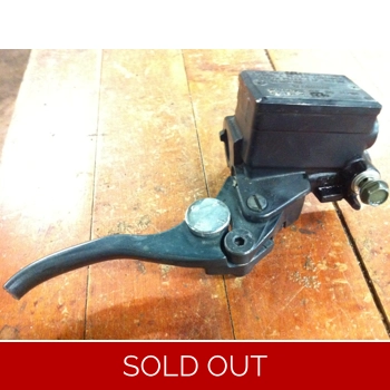 2007 Kawasaki EX500R Ninja Front Brake Master Cylinder & Lever